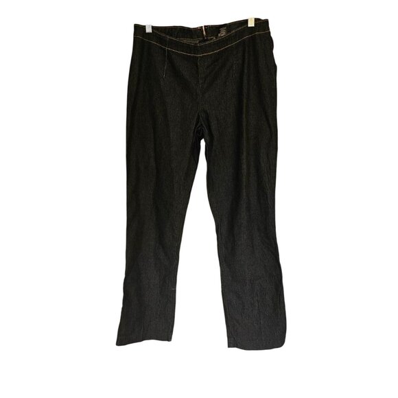 Bisou Bisou Jeans Size 8 Blue wide leg Zip hem - Picture 1 of 6